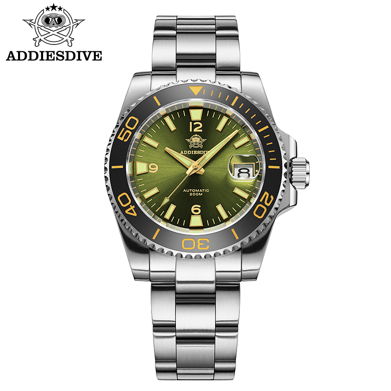 Accessories With Watch - Addiesdive Nieuw Duikcadeauhorloge Heren 8215 Automatisch