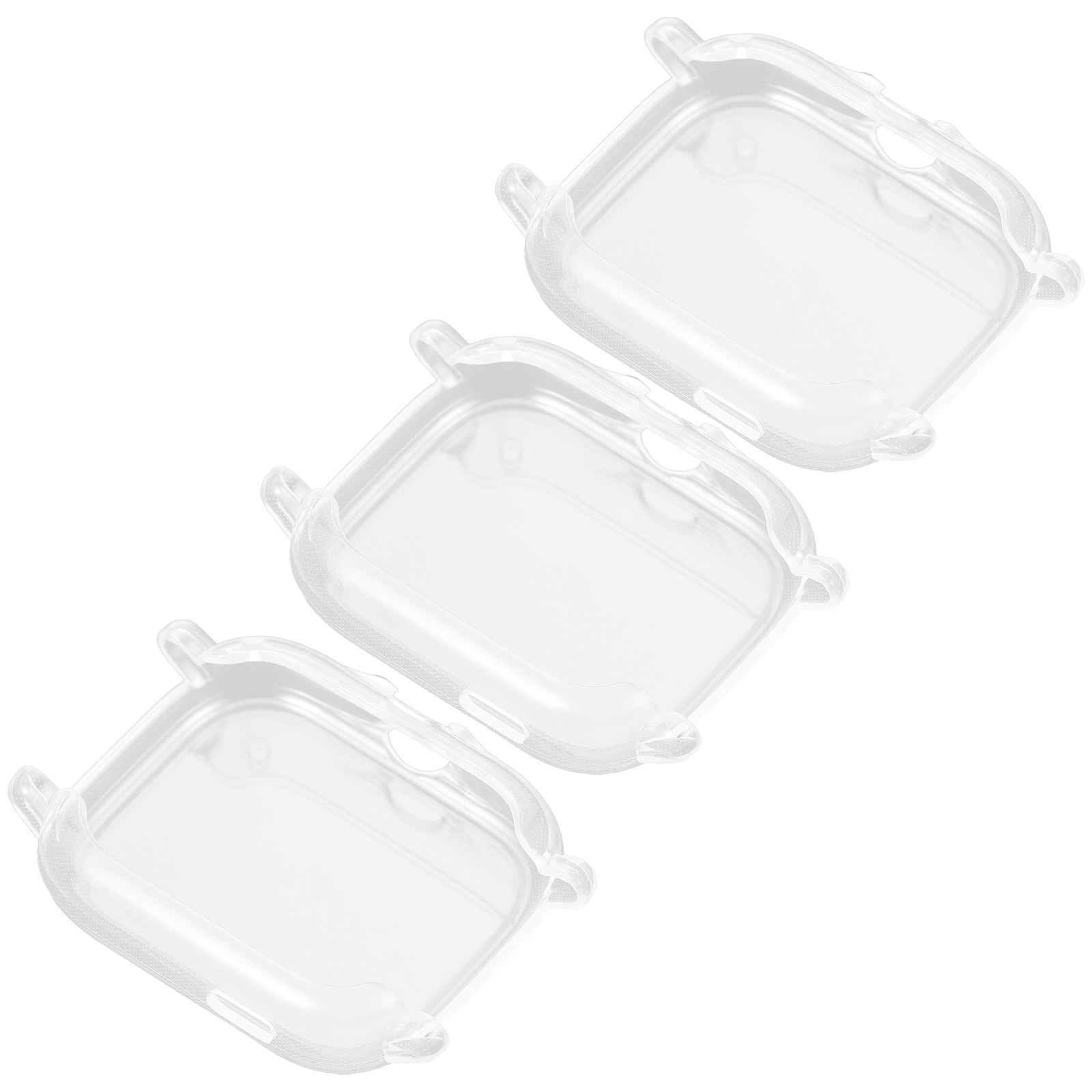 Smartwatch Case - 3 stuks gegalvaniseerde TPU-horlogebehuizing beschermhoes anti-botsing