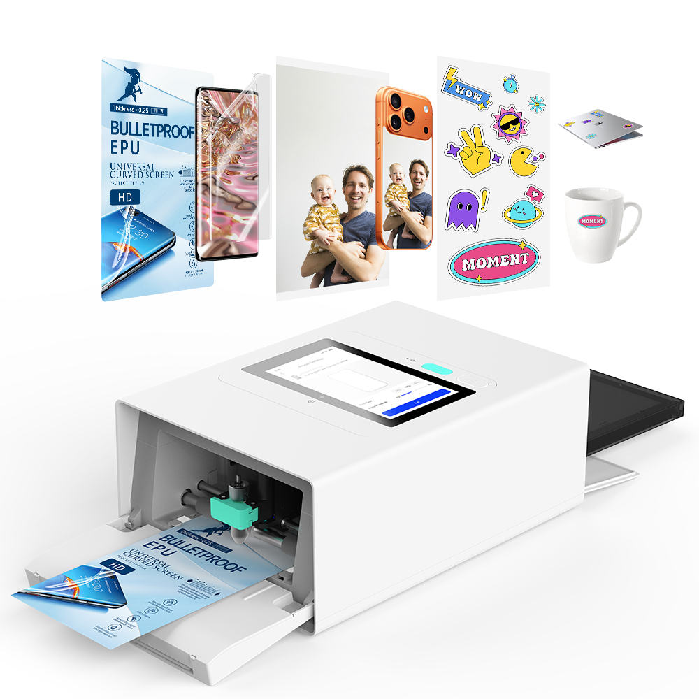 Screen Protector Film - 3-in-1 Thermische Dye-Sublimatie Foto Mobiele Telefoon