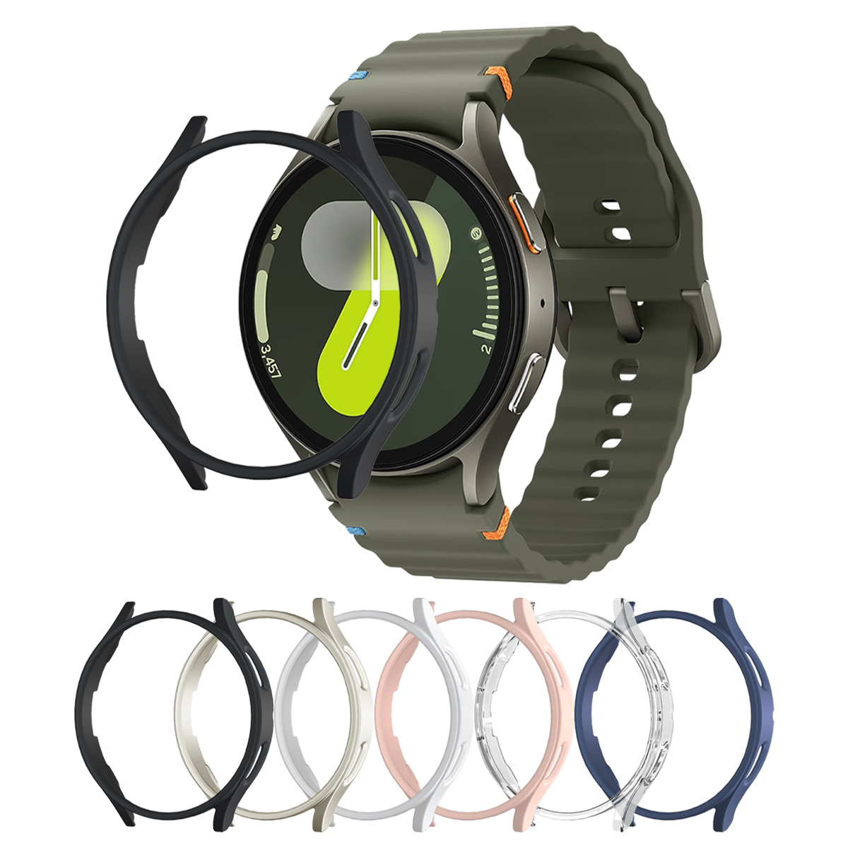 Accessories For Galaxy Watch 5 - PC-skelet horlogekast voor Samsung Galaxy Watch