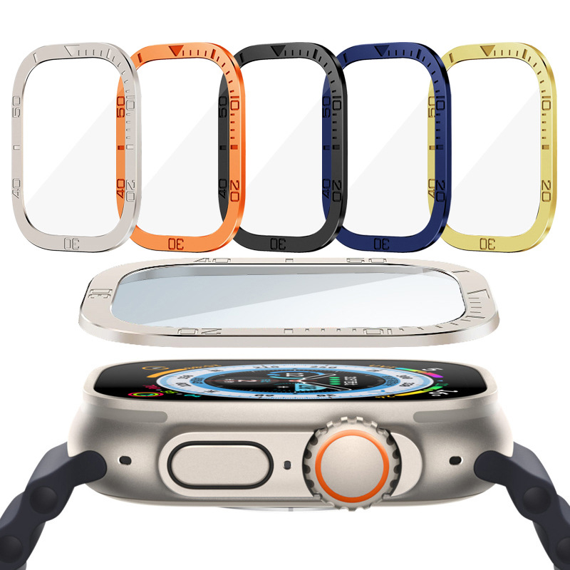 Smartwatch Case - Gehard glas voor Apple Watch Ultra