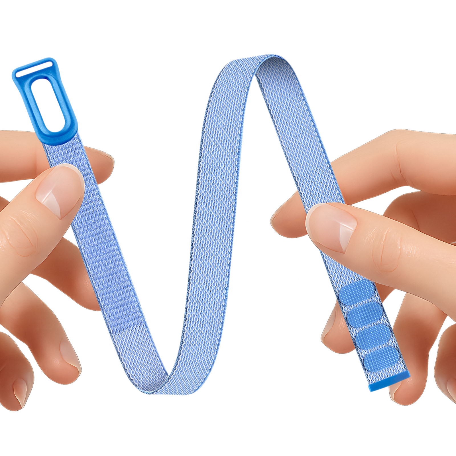 Sport Loop Strap - Voor Google Fitbit Air Nylon geweven