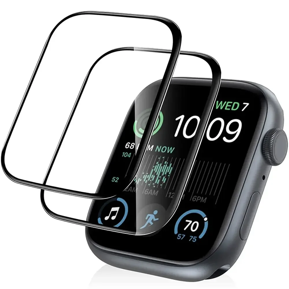 Apple Smartwatch Accessories - Volledig gebogen schermbeschermer voor Apple Watch