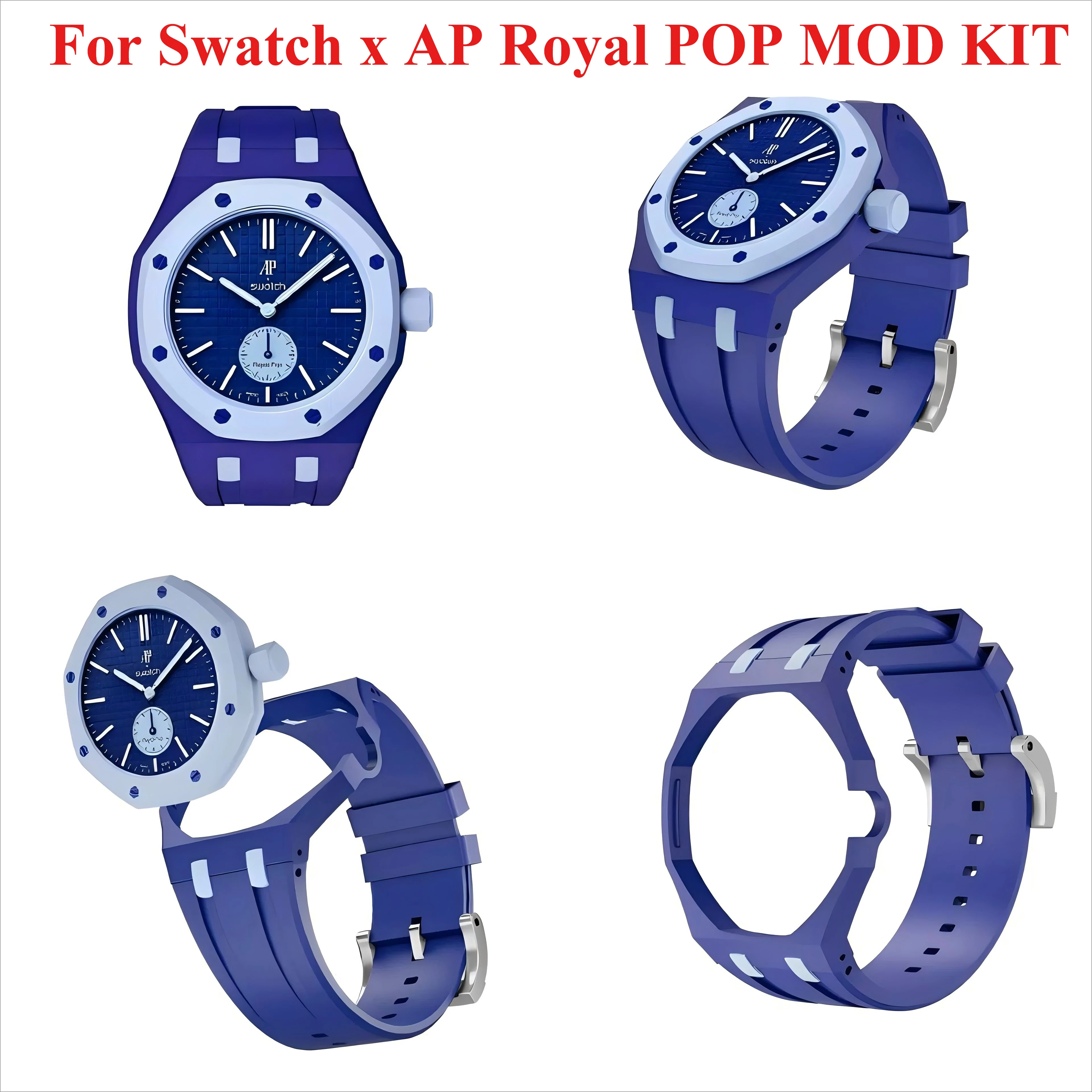 Smartwatch Case - 2026 Nieuwste Swatch x AP Royal