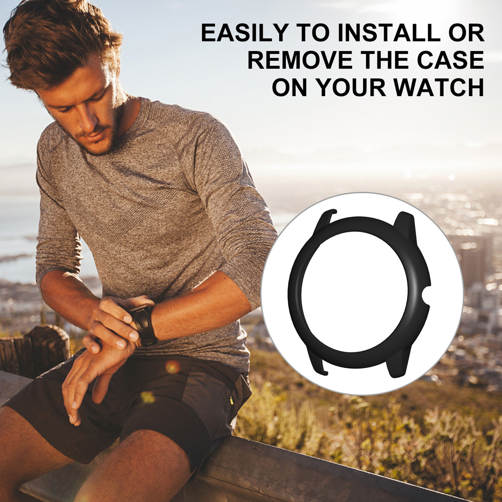 1 Stuks Metalen Kleur Horlogek - Smartwatch Case recensie en prijs