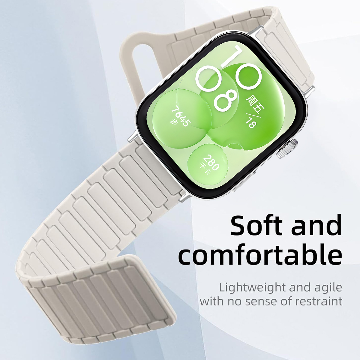 Magnetische lus voor Huawei Wa - Silicone Band Replacement recensie en prijs
