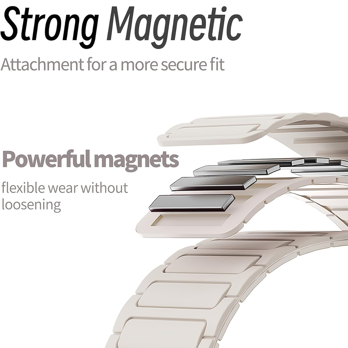 Magnetische lus voor Huawei Wa - Silicone Band Replacement recensie en prijs