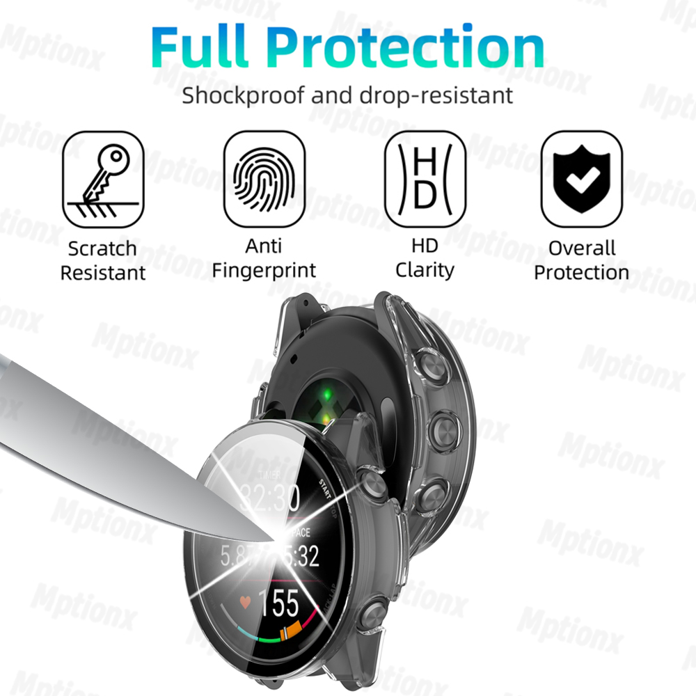 Glas + Case Voor Garmin Foreru - Watch Case Bumper recensie en prijs