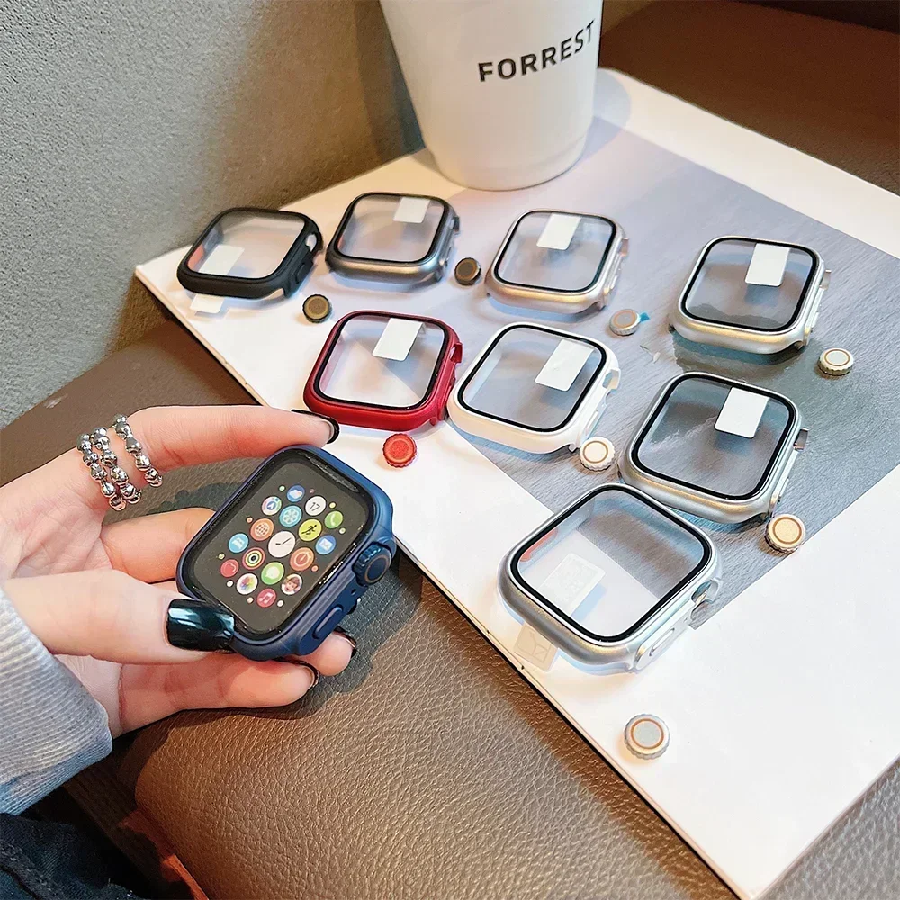 2 Stuks Gehard Glas + Hoes Voo - Watch Case Bumper recensie en prijs