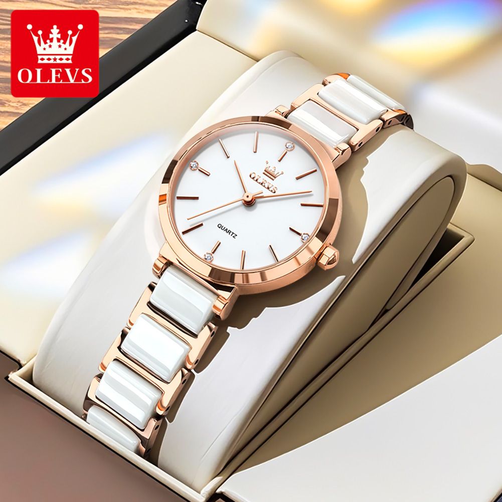 OLEVS Dameshorloge 5877 Luxe E - Accessories With Watch recensie en prijs