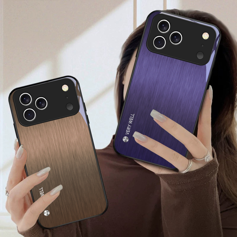 Minimaal geborsteld metalen te - Screen Protector Film recensie en prijs
