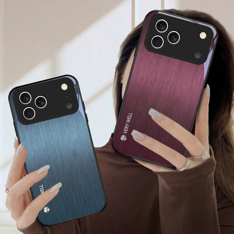Minimaal geborsteld metalen te - Screen Protector Film recensie en prijs