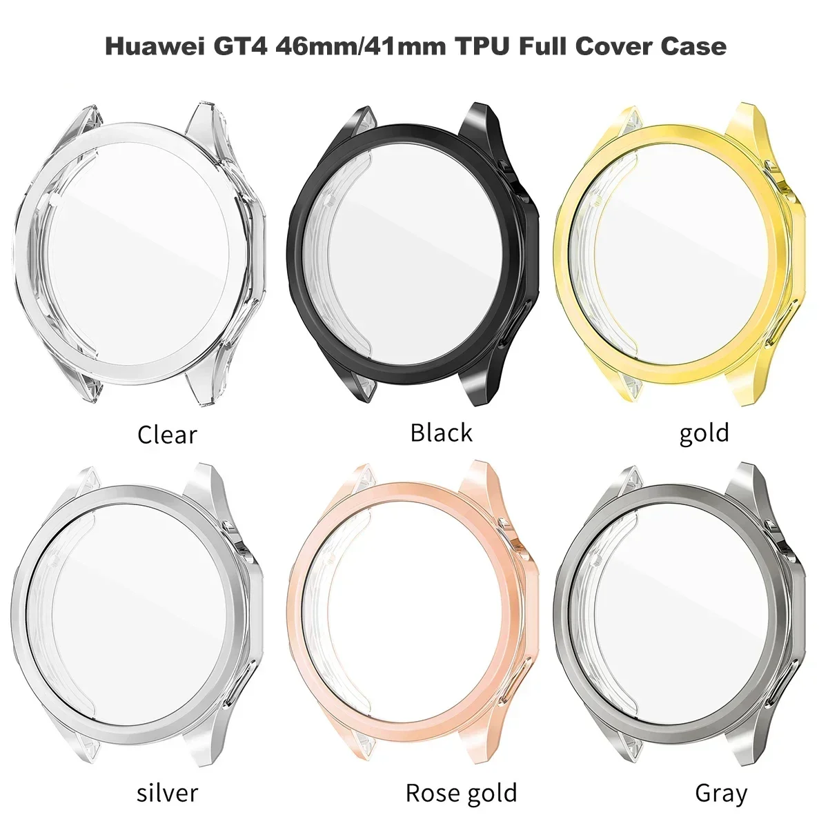 Zachte TPU-Schermbeschermer Vo - Watch Case Bumper recensie en prijs