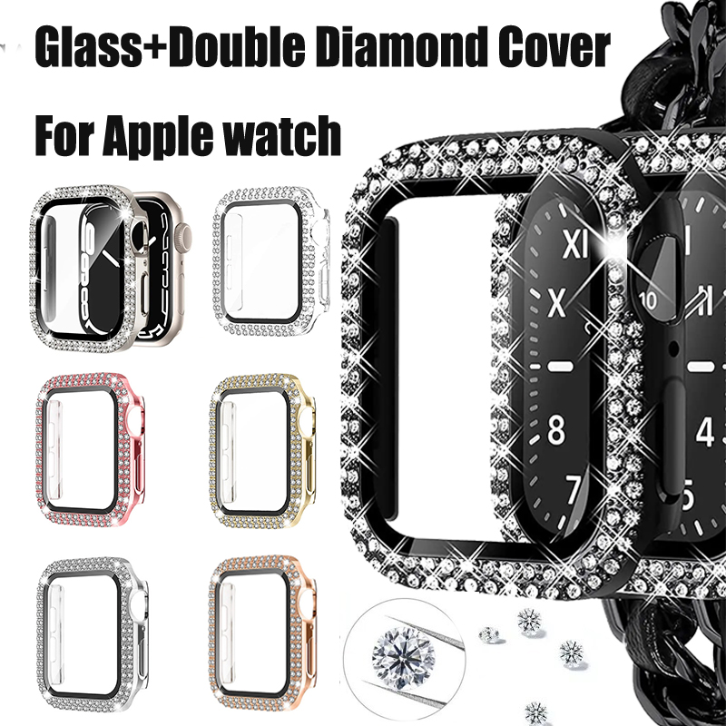 Glas + Diamant Cover Voor Appl - Watch Case Bumper recensie en prijs