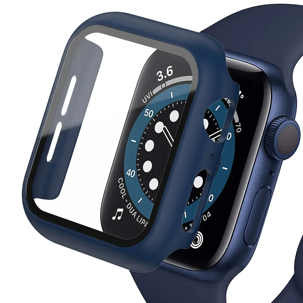 Gehard glas + cover voor Apple - Watch Case Bumper recensie en prijs
