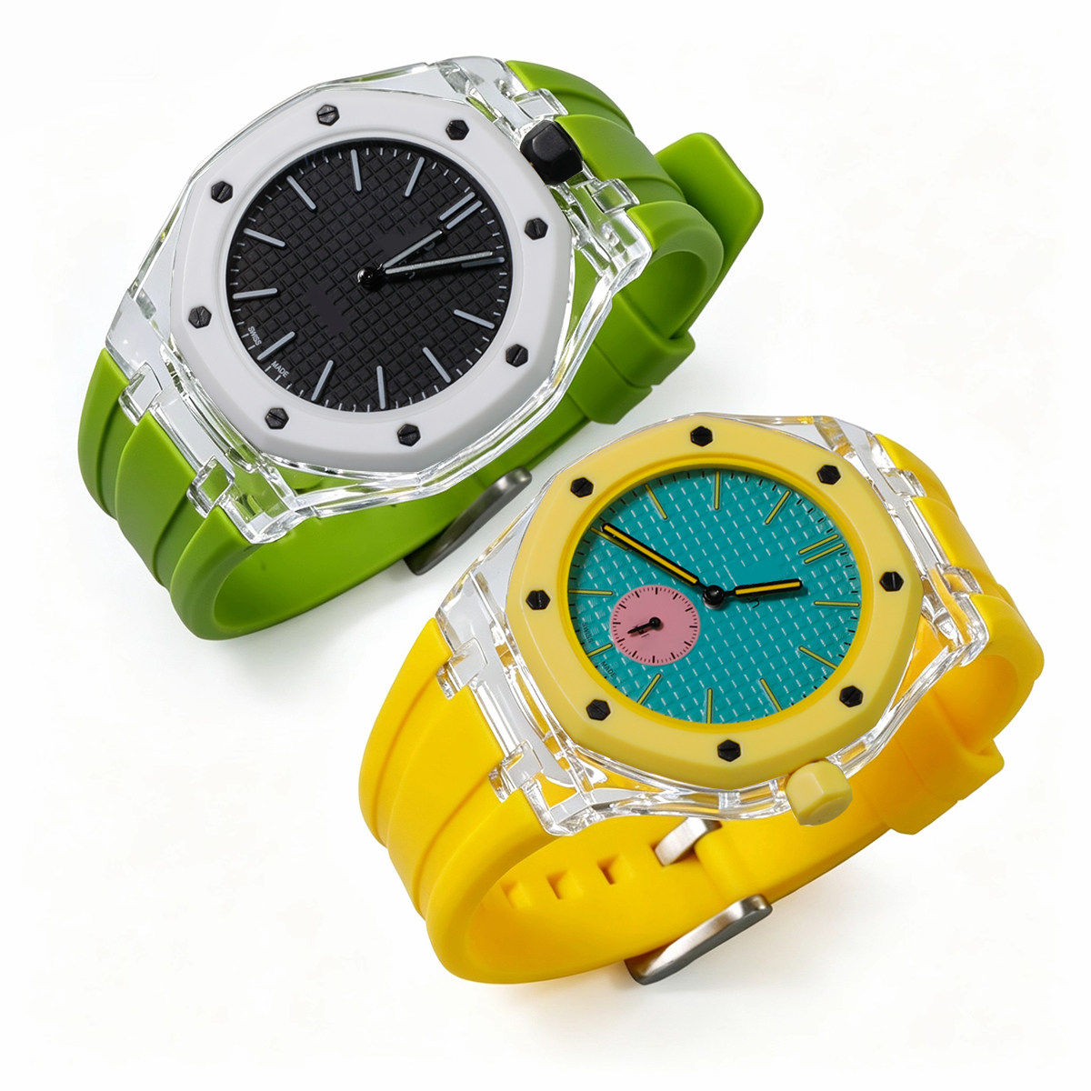 Voor AP Swatch Co gemerkte gem - Silicone Band Replacement recensie en prijs