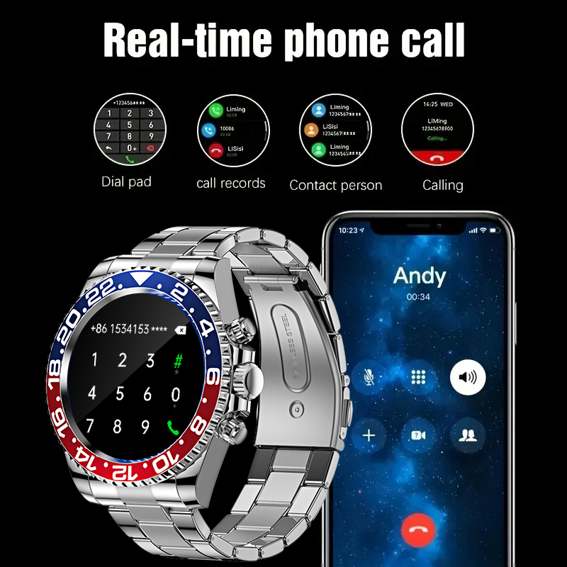 Smart Watch Man Smartwatch AW1 - Smartwatch X18 recensie en prijs