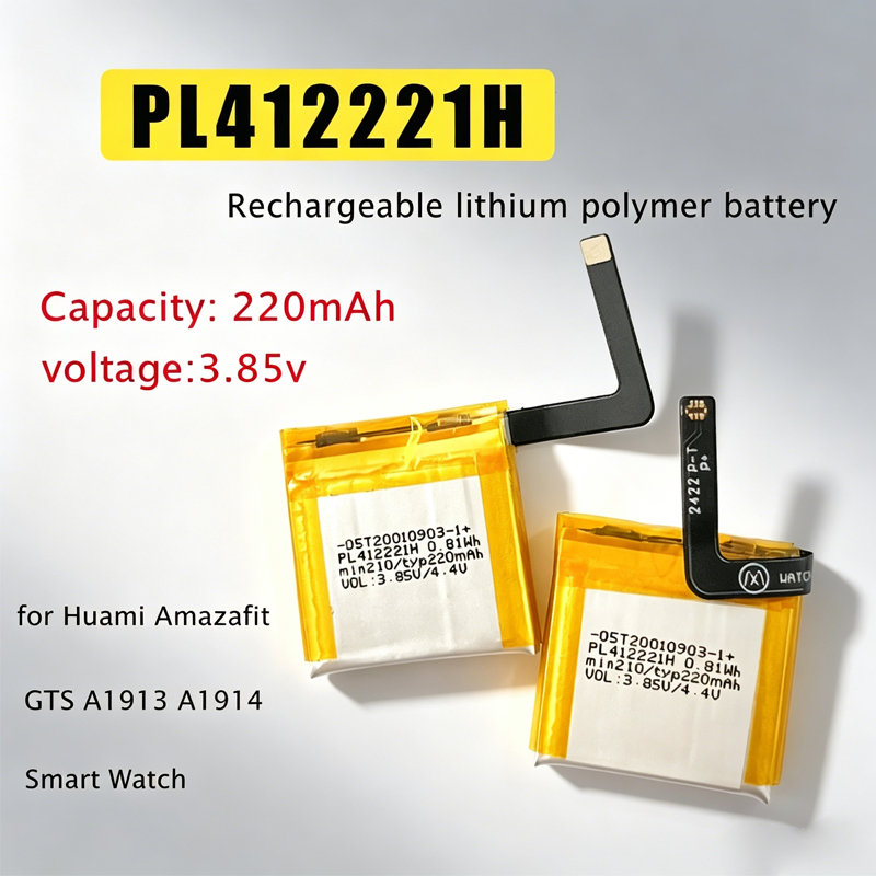 Oplaadbare batterij PL412221H  - Smartwatch A1914 recensie en prijs