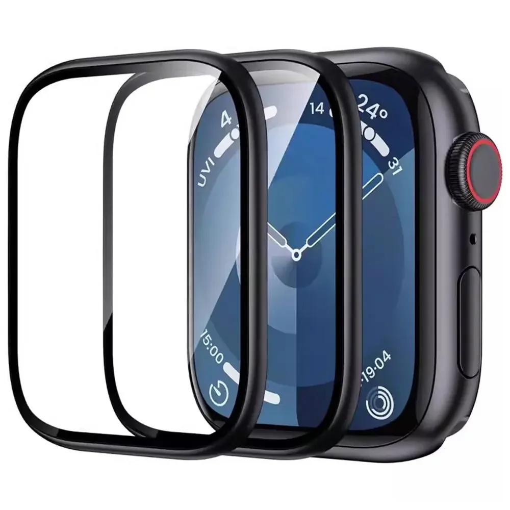 Volledig gebogen schermbescher - Apple Smartwatch Accessories recensie en prijs
