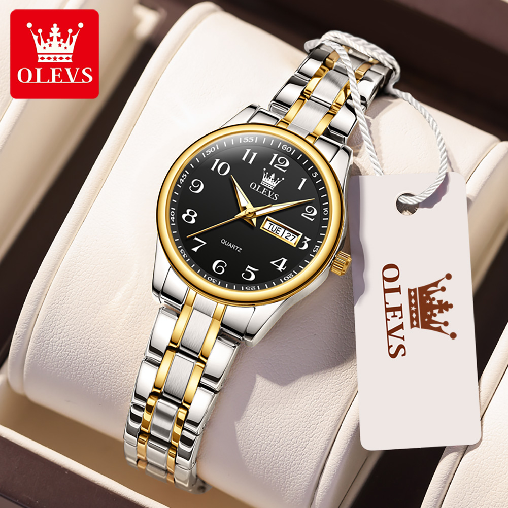 OLEVS merk dameshorloge quartz - Accessories With Watch recensie en prijs