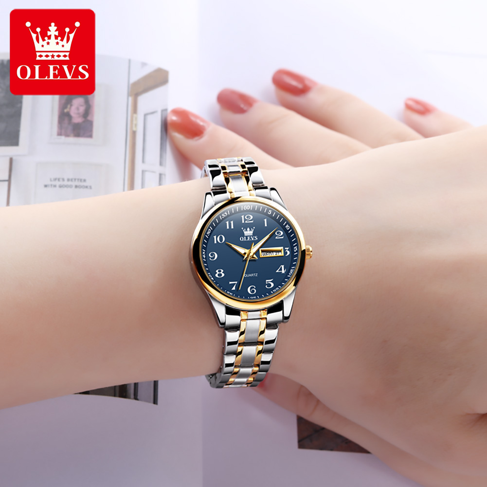 OLEVS merk dameshorloge quartz - Accessories With Watch recensie en prijs