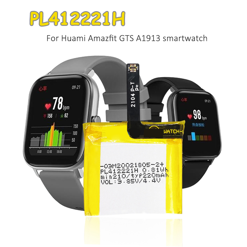 PL412221H Batterij 220mAh 3.85 - Smartwatch A1914 recensie en prijs