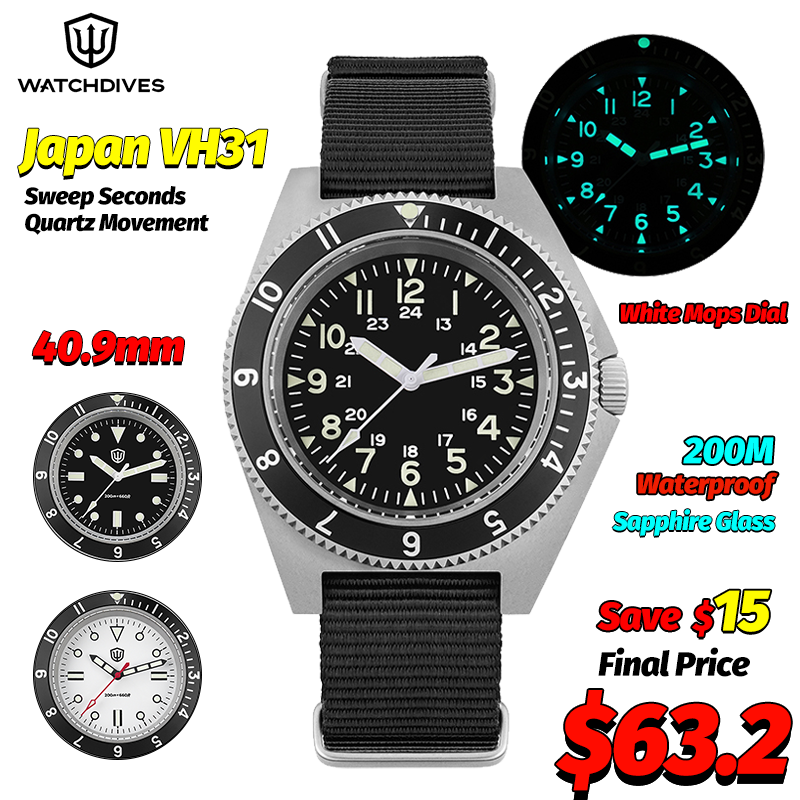 Watchdives WD1972 Quartz Horlo - Accessories With Watch recensie en prijs
