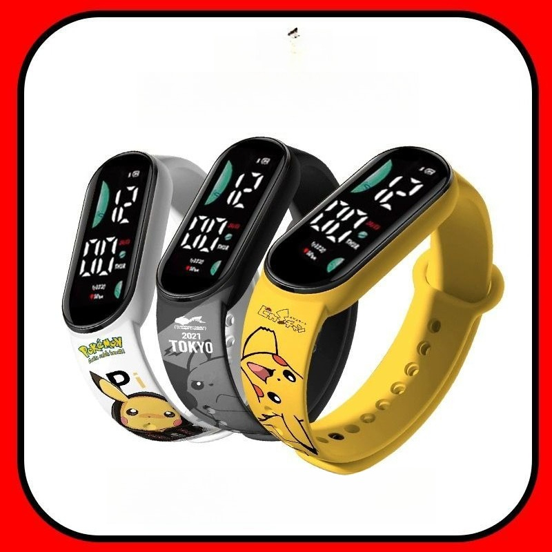 Pokémon cartoonpatroon digitaa - Accessories With Watch recensie en prijs