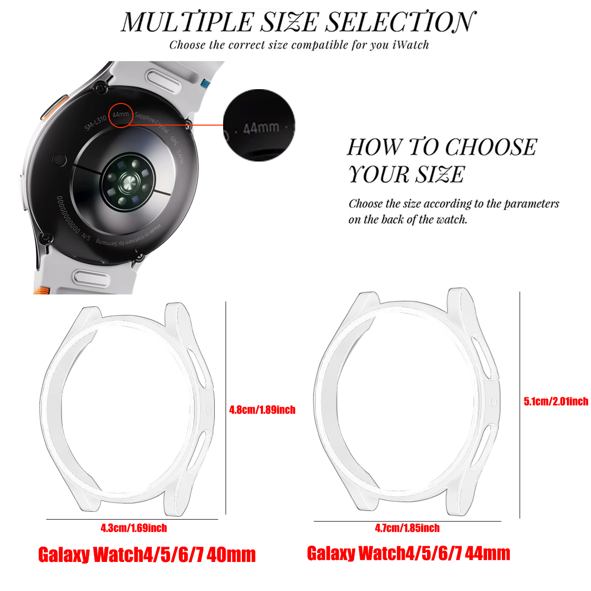 Hoesje voor Samsung Galaxy Wat - Accessories For Galaxy Watch 5 recensie en prijs