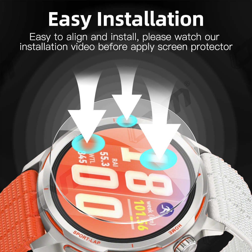 9H gehard glas voor Huawei Wat - Huawei Smartwatch Accessories recensie en prijs
