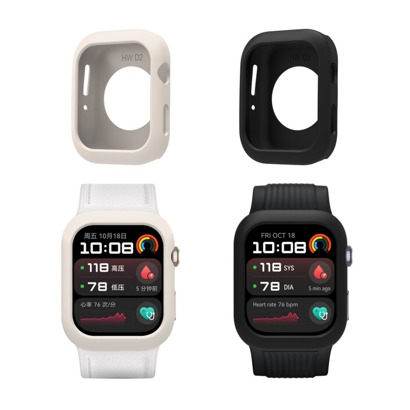 Zachte siliconen holle hoes vo - Watch Case Bumper recensie en prijs