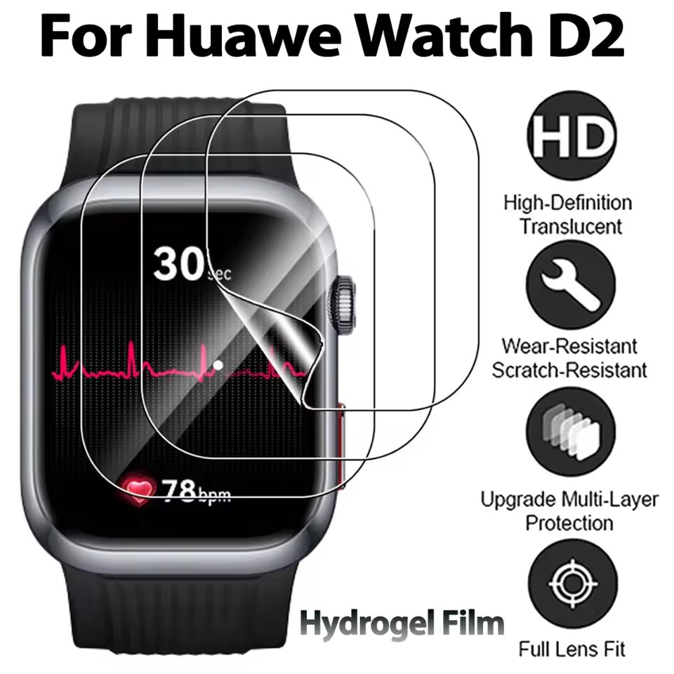 3 stks TPU Hydrogel Films voor - Huawei Smartwatch Accessories recensie en prijs